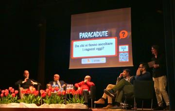 Dialogo con i giovani a San Zeno in Monte