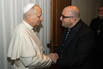 La Famiglia Calabriana � vicina a Papa Leone